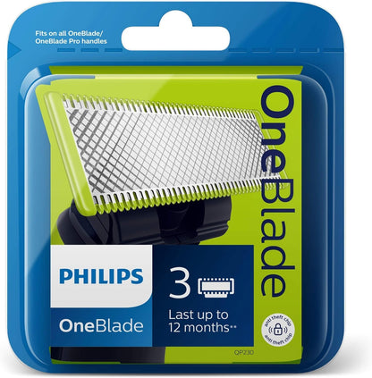 Philips  QP230/80 Oneblade Ersatzklingen, 3 Stück
