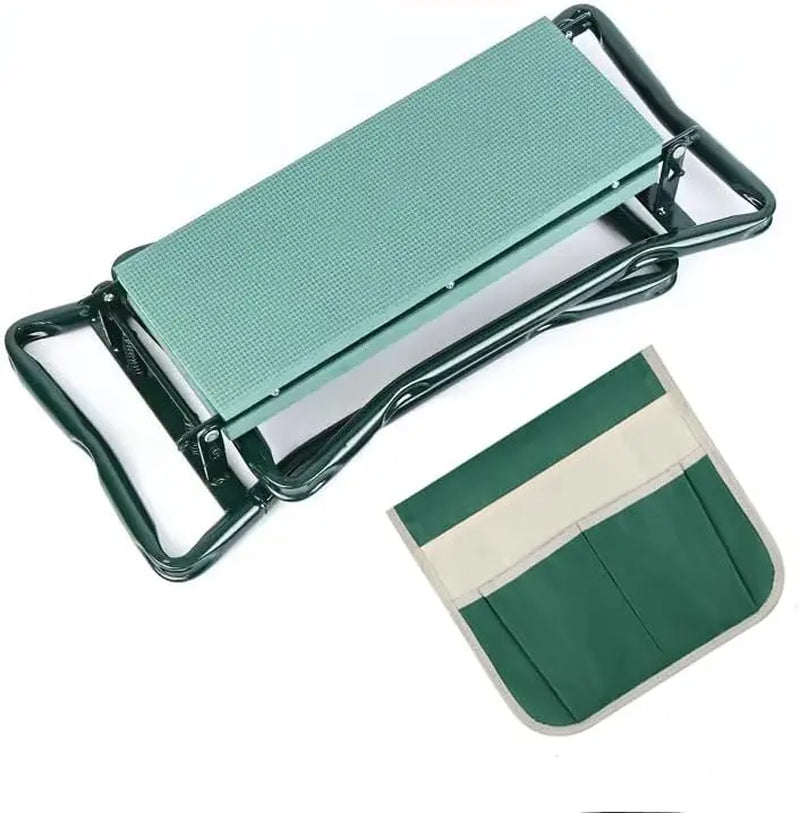 Upgraded Garden Kneeler and Seat with Soft Pad Foldable Stool for Gardening Heavy Duty 330 Lbs Capacity Large Tool Pouches Summervibes Gifts for Mother'S Day