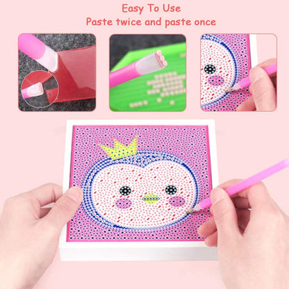 Diamond Painting Zubehör,52Tlg DIY 5D Diamond Painting Werkzeug Set,Diamant Malerei Werkzeuge Kits Diamant Stifte Zubehör Mit Stift, Pinzette, Taschen,Klebeton,Kunststoffschale (With Roller)
