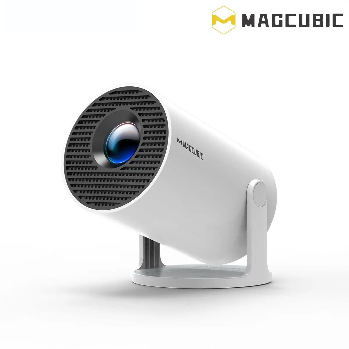 Magcubic Hy300Pro Android 14.0 Projector , Dual Wifi6 Wireless 290ANSI Allwinner H726 BT5.4 Bluetooth 1080P 1280*720P Portable Audio Home Video Projector, Multifunctional Projector for Home Cinema, Outdoor, Movie Night, Gift #GLOBAL PICKS