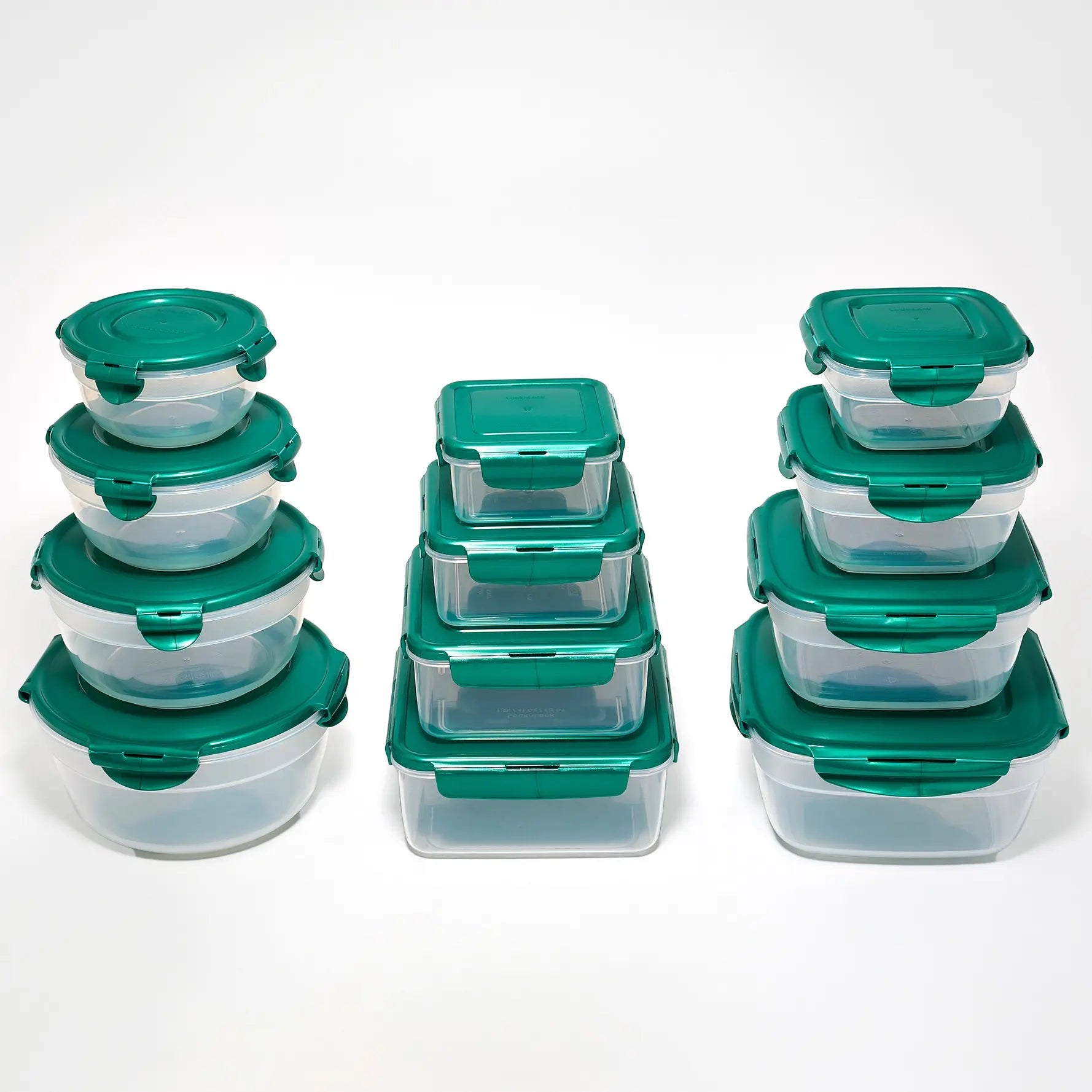 Locknlock 12-Pc Nestable Bowl, Square & Zen Storage Set