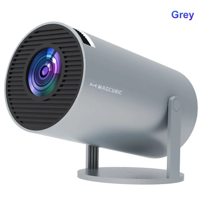 Projector HY300 PRO + 8K Android 14 Dual Wifi6 Allwinner H726 BT5.4 1080P 1280*720P Home Cinema Outdoor Projetor