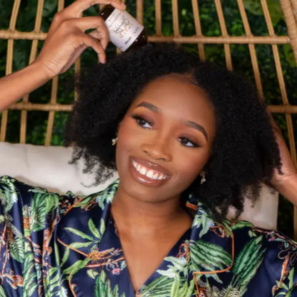 Bask & Lather Ultimate Healthy Hair Care Bundle - Limited Edition with JUMBO Scalp Stimulator, Hair Elixir, Hydrating Mist, Stimulating Balm, Strengthen Shampoo, Replenish Conditioner, Aloe & Honey Deep Conditioner, Volume Serum