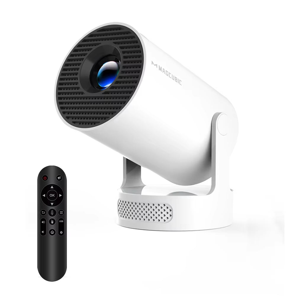 Projector HY300 PRO + 8K Android 14 Dual Wifi6 Allwinner H726 BT5.4 1080P 1280*720P Home Cinema Outdoor Projetor