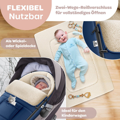 KIDIZ® Babyfußsack Baby Winterfußsack Kinderwagenfuß