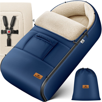 KIDIZ® Babyfußsack Baby Winterfußsack Kinderwagenfuß