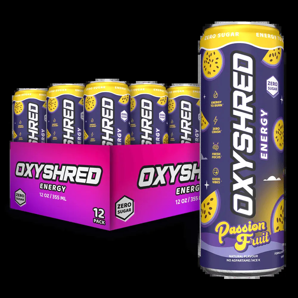 Ehplabs Oxyshred Energy Drink 12 Pack 355Ml Sugar Free Sport Beverage with Acetyl L-Carnitine Guarana & Green Tea Extract for Energy Boost Sports Gym Workout Training Study Work Men Women Health Fitness Supplement Flavor |