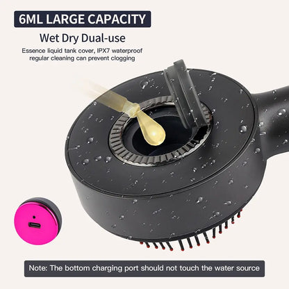 Electric Scalp Massager（With Gift Box）, Handheld Hair Scalp Massager, Hair Scalp Massaging Comb, 3 Modes, Scalp Scrubber, Hair Massage Tool, Scalp Stimulator for Home & Travel