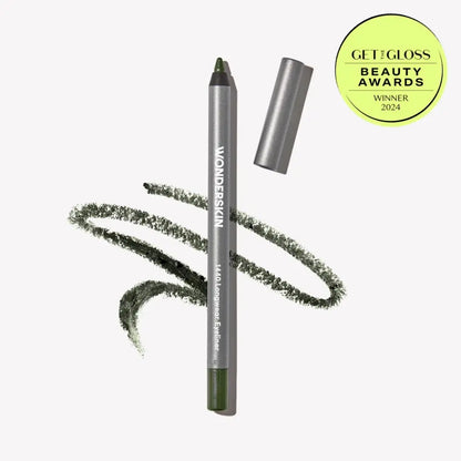 Wonderskin 1440 Longwear Eyeliner - Lightweight Waterproof Vegan Cruelty-Free 24 Hour Truglide Technology Ultra-Creamy Soft-Glide Application