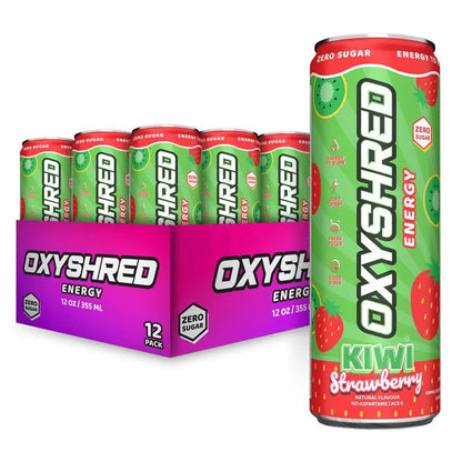 Ehplabs Oxyshred Energy Drink 12 Pack 355Ml Sugar Free Sport Beverage with Acetyl L-Carnitine Guarana & Green Tea Extract for Energy Boost Sports Gym Workout Training Study Work Men Women Health Fitness Supplement Flavor |