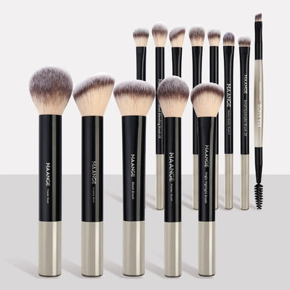 Professional Makeup Brush Set, Cosmetic Brush Set, Metal Frame, Multiple Brushes Including Eyeshadow, Blush, Foundation, Perfect for Women & Girls #TOP PICKS
