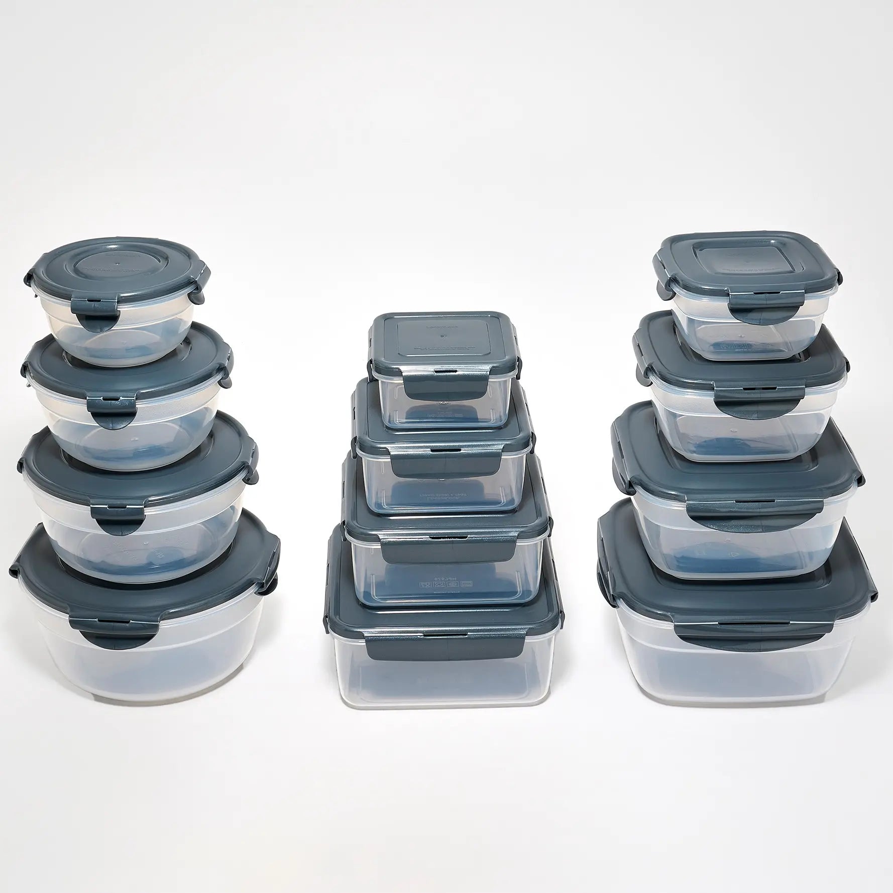 Locknlock 12-Pc Nestable Bowl, Square & Zen Storage Set