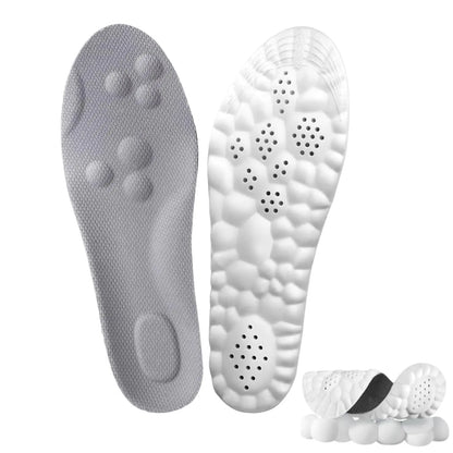 4D Insoles - 4D Cloud Technology Insole - Super Soft, Ultra Comfort Insoles, 4D Sports Shoes Insoles, Acupoint Massage Insole for Foot