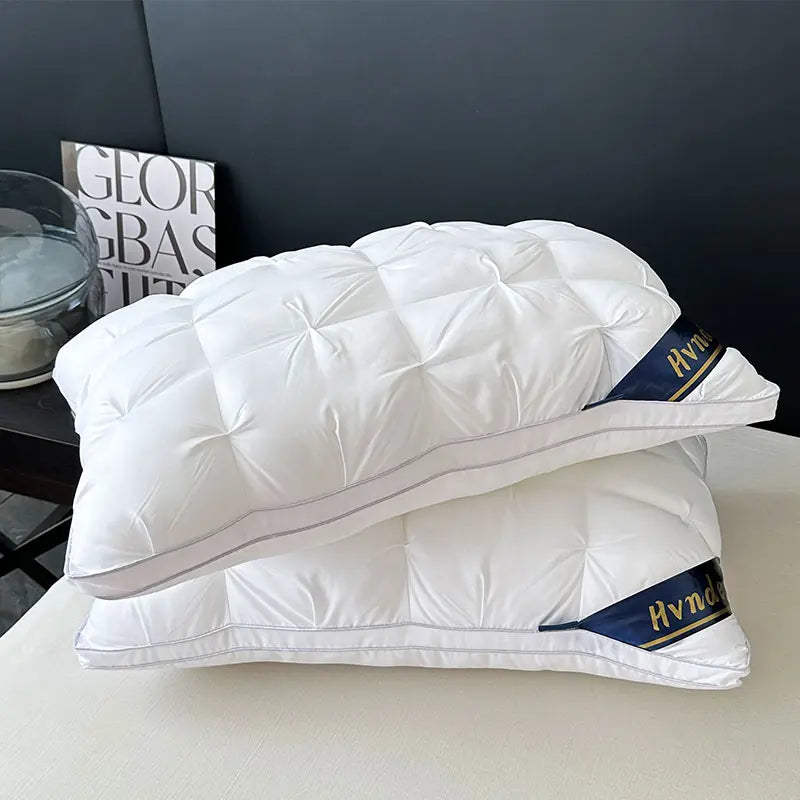 【Mother'S Day Gifts】4Pcs/2Pcs Hvnde Hotel Collection Deep Sleep Pillow - Neck Support Non-Collapse Design Hypoallergenic for Side Supine Prone Sleepers Pillows Tiktokshopspringglowup