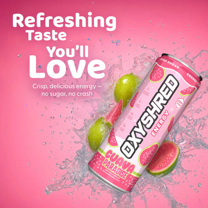 Ehplabs Oxyshred Energy Drink 12 Pack 355Ml Sugar Free Sport Beverage with Acetyl L-Carnitine Guarana & Green Tea Extract for Energy Boost Sports Gym Workout Training Study Work Men Women Health Fitness Supplement Flavor |