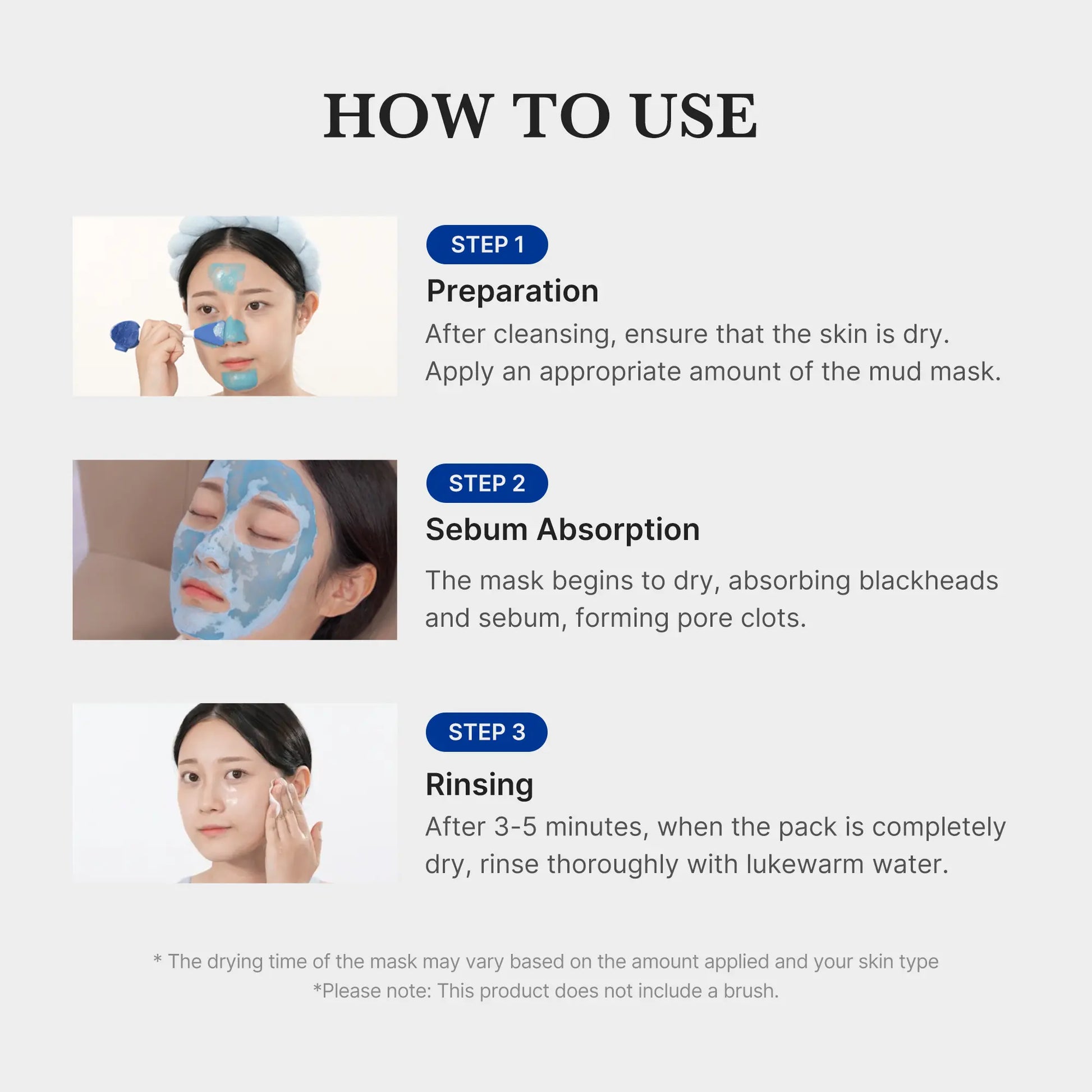 [Medicube] Zero Pore Blackhead Mud Mask | 3 Min Mud Mask | Pore Care | Strong Blackhead Absorption |