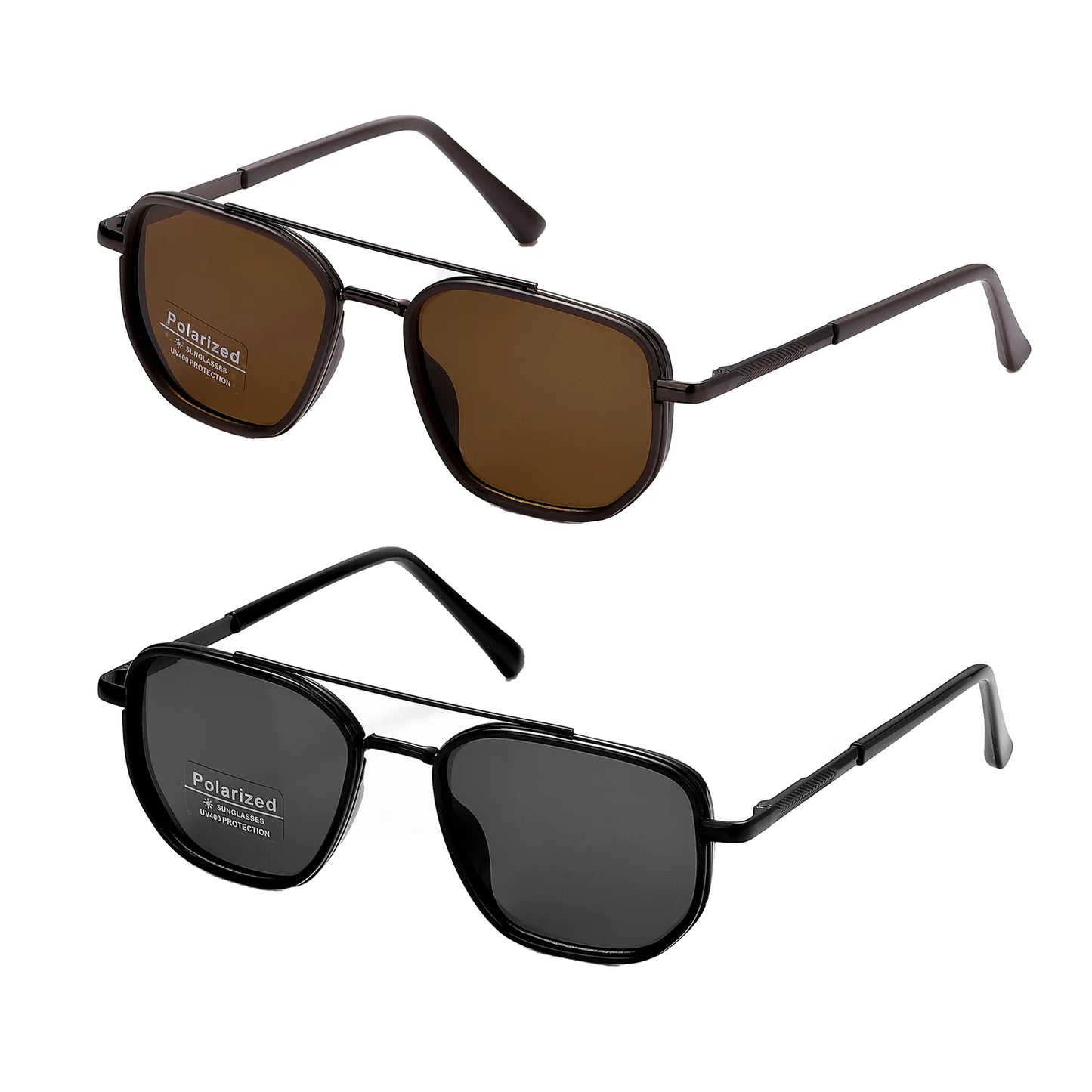 Fashionable Frames Sunglasses - Back to School Travel Geometric Double-Beam 2026 Fall/Summer Trends, Lightweight Durable High Quality Eyewear, Men'S Accessories, Guys Gifts