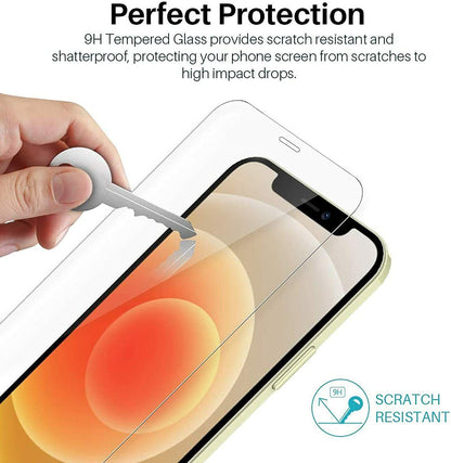 3X Schutzglas Für Iphone 17 16E 16 15 14 13 12 11 XS Pro Max 8 plus SE Glasfolie