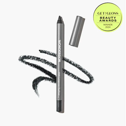 Wonderskin 1440 Longwear Eyeliner - Lightweight Waterproof Vegan Cruelty-Free 24 Hour Truglide Technology Ultra-Creamy Soft-Glide Application