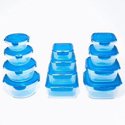 Locknlock 12-Pc Nestable Bowl, Square & Zen Storage Set