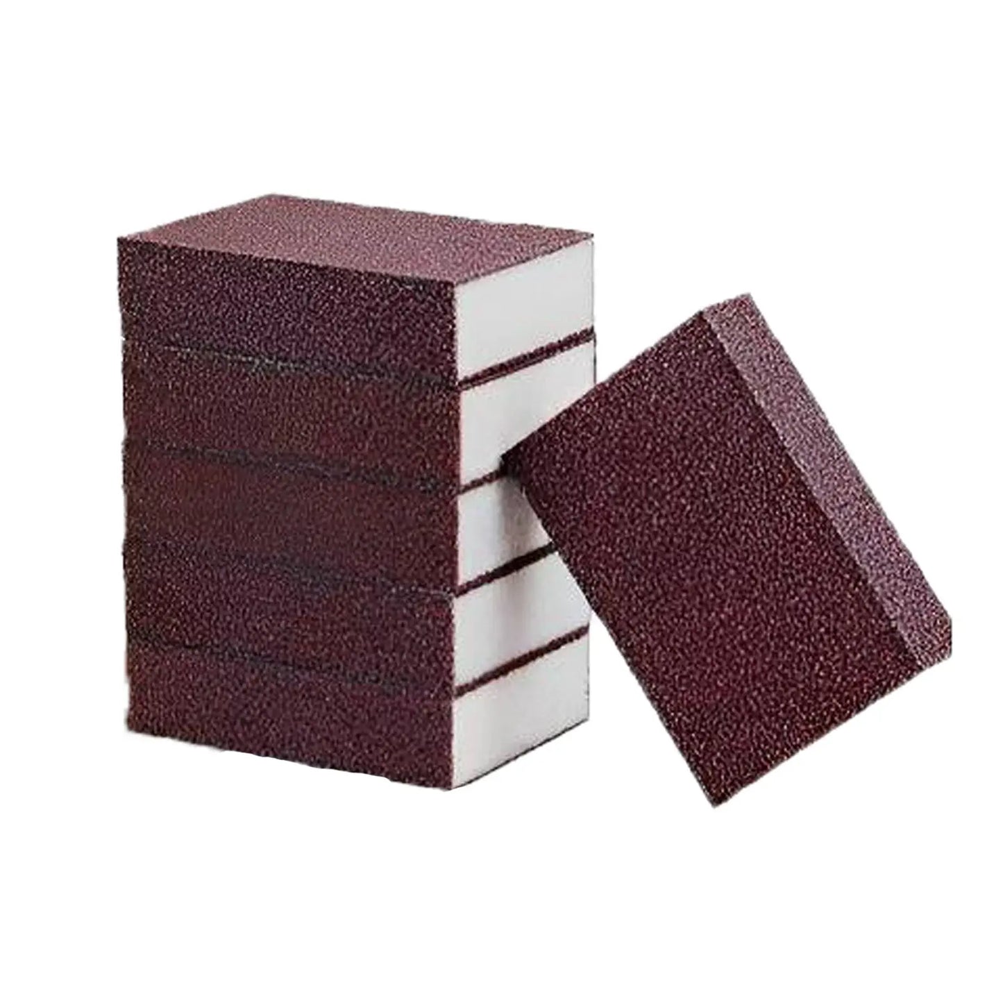3PCS Magic Cleaning Sponge Rust Remover – Multi-Purpose Emery Pad, Powerful Stain & Grease Cleaner for Kitchen.