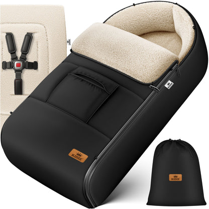 KIDIZ® Babyfußsack Baby Winterfußsack Kinderwagenfuß