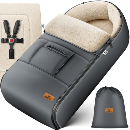 KIDIZ® Babyfußsack Baby Winterfußsack Kinderwagenfuß