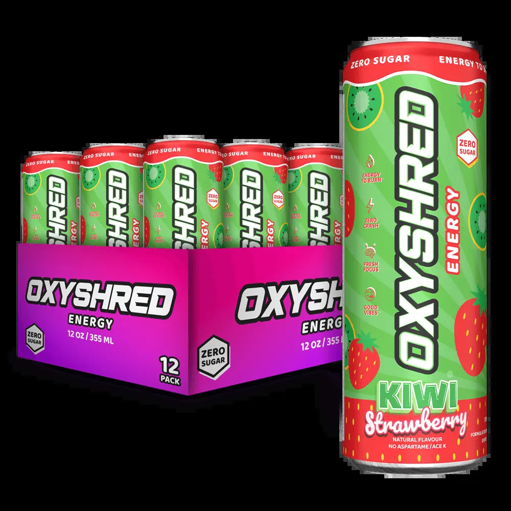 Ehplabs Oxyshred Energy Drink 12 Pack 355Ml Sugar Free Sport Beverage with Acetyl L-Carnitine Guarana & Green Tea Extract for Energy Boost Sports Gym Workout Training Study Work Men Women Health Fitness Supplement Flavor |