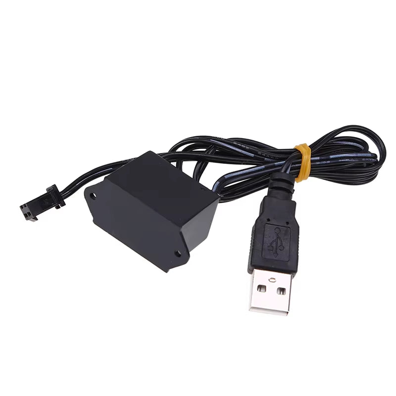 EL Wire Power Supply Neon Light Car Ambient Light Driver Transformer for Neon Lighting Strip Accessories 3V 5V 12V