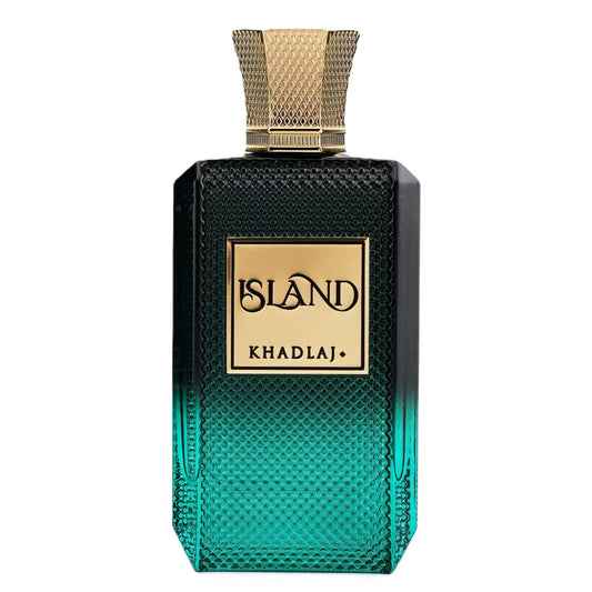 Khadlaj Island for Unisex Extrait De Parfum Spray, 3.4 Ounce