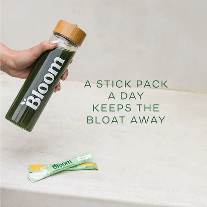 Bloom Nutrition Greens & Superfoods Powder (5 Sticks)- Digestion, Gut Health, Bloating Relief, Spirulina & Chlorella with Probiotics & Antioxidants, Travel Size