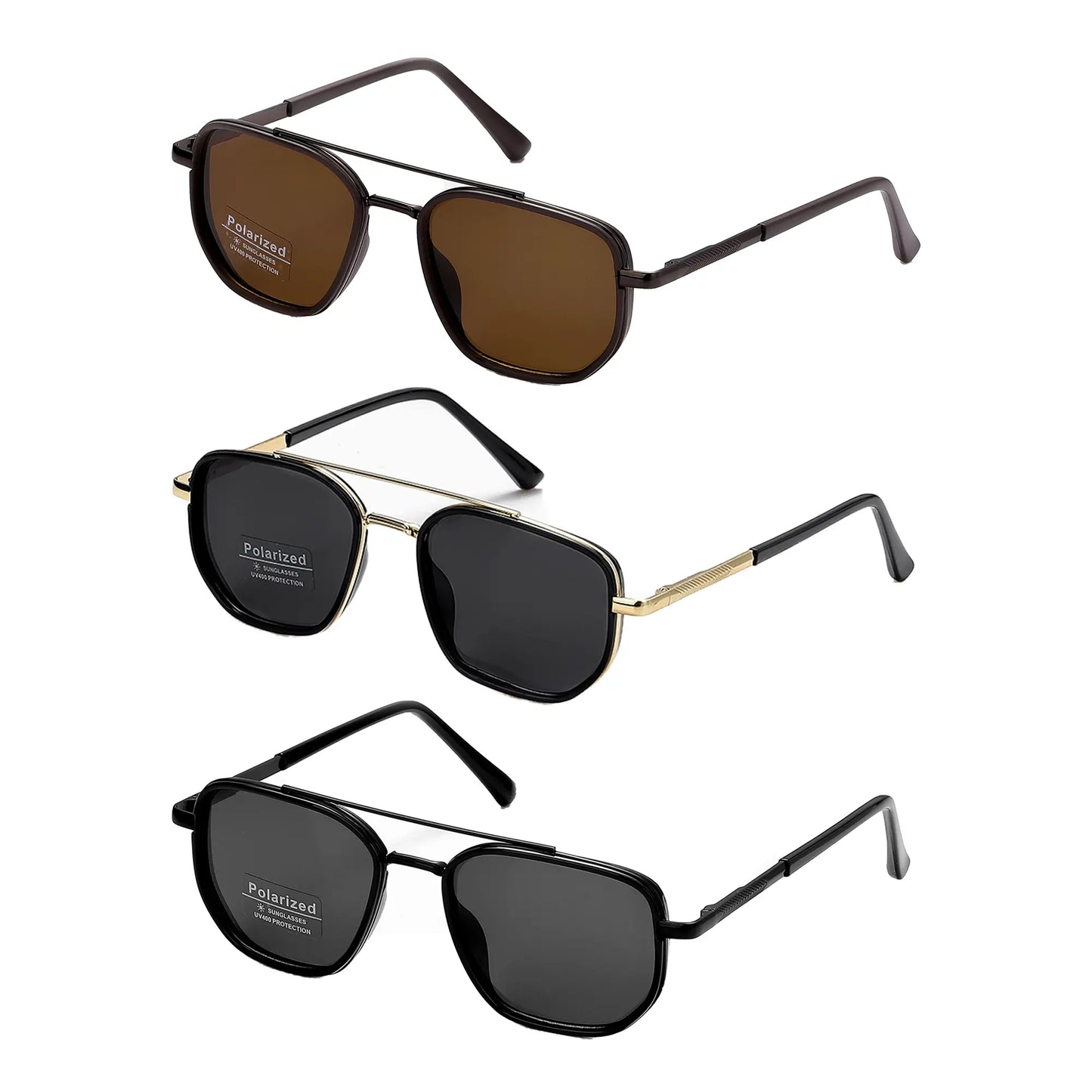 Fashionable Frames Sunglasses - Back to School Travel Geometric Double-Beam 2026 Fall/Summer Trends, Lightweight Durable High Quality Eyewear, Men'S Accessories, Guys Gifts