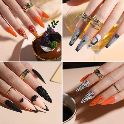 Fandamei Nagelkunst-Set, Nageldesign-Werkzeugset Mit Nagelkunstpinseln, Nagelpunktierungswerkzeugen, Feinem Glitzer, Nagelschmetterling, Nagelherz-Glitzer-Pailletten, Nagelfolienflocken, Nagelkunst-St