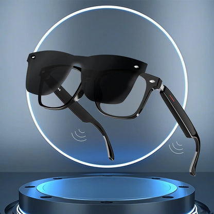 Smart Glasses with High-Quality Sound, Voice Calling, Bluetooth-Compatible with Fast Pairing, Large Capacity Long-Lasting Battery, Perfect Gift, Cool Gadget #GLOBAL PICKS