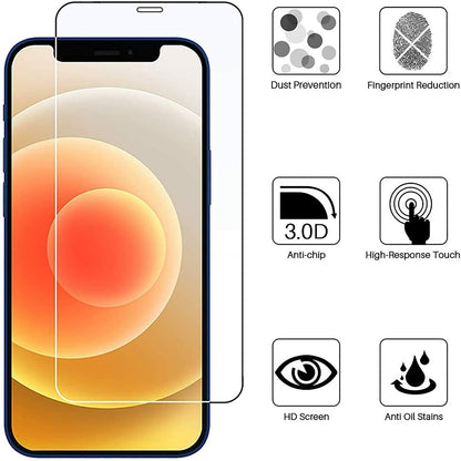 3X Schutzglas Für Iphone 17 16E 16 15 14 13 12 11 XS Pro Max 8 plus SE Glasfolie