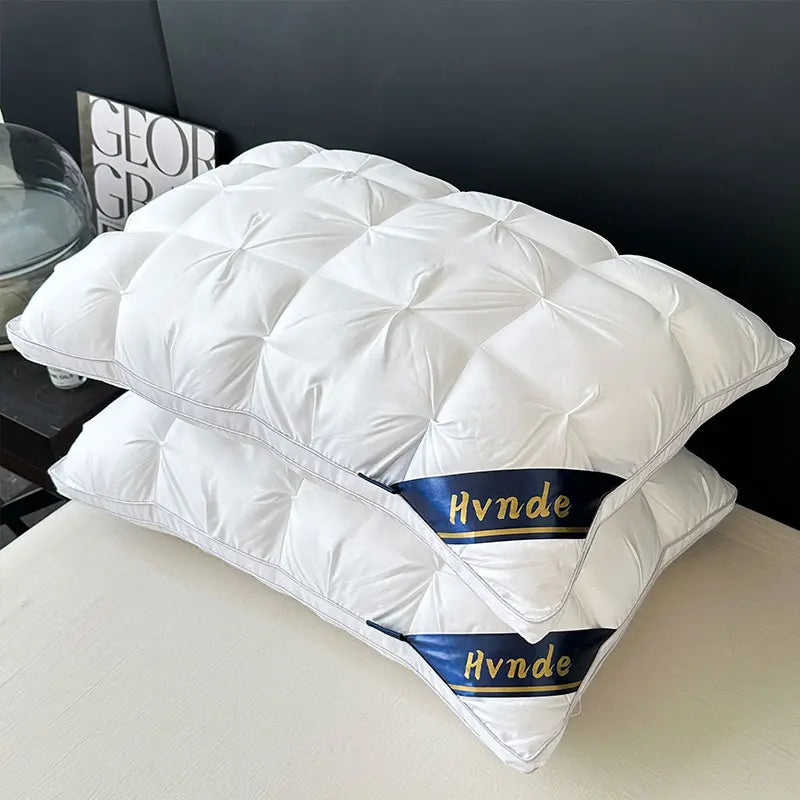 【Mother'S Day Gifts】4Pcs/2Pcs Hvnde Hotel Collection Deep Sleep Pillow - Neck Support Non-Collapse Design Hypoallergenic for Side Supine Prone Sleepers Pillows Tiktokshopspringglowup