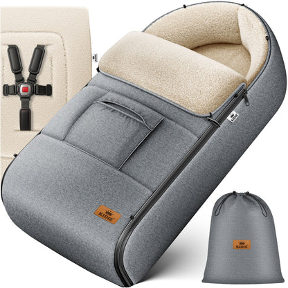 KIDIZ® Babyfußsack Baby Winterfußsack Kinderwagenfuß